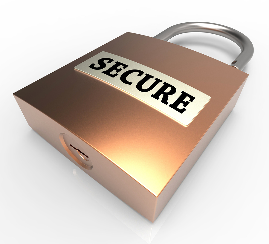 Secure padlock for self-storage unit