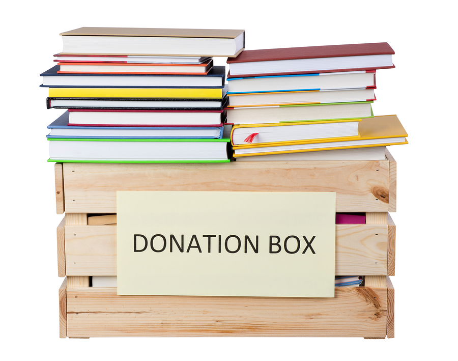Books donations box